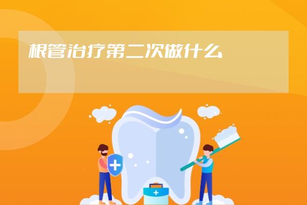 根管治疗第二次做什么